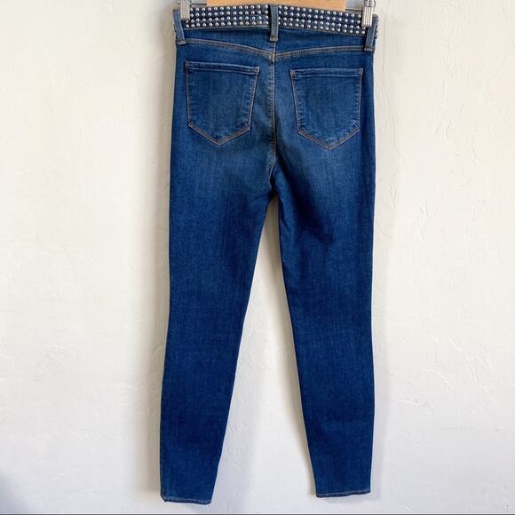 L’AGENCE Margot Studded High Rise Skinny Jeans - Picture 5 of 9